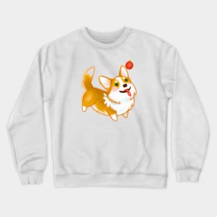 Cute Pembroke Welsh Corgi Drawing Crewneck Sweatshirt